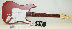 NEW OEM Rock Band 3 Nintendo Wii Wii-U Wireless Fender Stratocaster Guitar RED