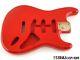 New Replacement Body For Fender Stratocaster Strat, Alder, Fiesta Red