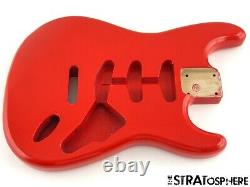 NEW Replacement BODY for Fender Stratocaster Strat, Alder, Fiesta Red