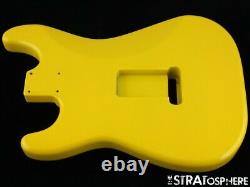 NEW Replacement BODY for Fender Stratocaster Strat, Alder, Graffiti Yellow