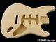 New Replacement Body For Fender Stratocaster Strat, Alder, Natural Unfinished