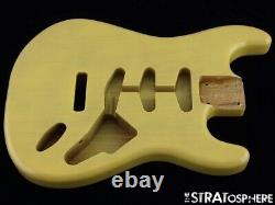 NEW Replacement BODY for Fender Stratocaster Strat, Roasted Ash, Butterscotch