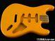 New Replacement Body For Fender Stratocaster Strat, Roasted Ash, Capri Orange