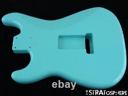 NEW Replacement BODY for Fender Stratocaster Strat, Roasted Ash Daphne Blue