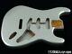 New Replacement Body For Fender Stratocaster Strat, Roasted Ash, Firemist Silver