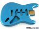 New Replacement Body For Fender Stratocaster Strat, Roasted Ash Lake Placid Blue