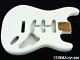 New Replacement Body For Fender Stratocaster Strat, Roasted Ash, Olympic White