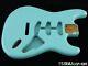 New Replacement Body For Fender Stratocaster Strat, Roasted Ash, Sonic Blue