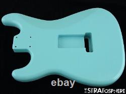 NEW Replacement BODY for Fender Stratocaster Strat, Roasted Ash, Sonic Blue