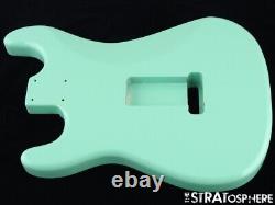 NEW Replacement BODY for Fender Stratocaster Strat, Roasted Ash, Surf Green