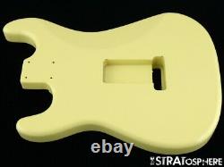 NEW Replacement BODY for Fender Stratocaster Strat, Roasted Ash, Vintage White