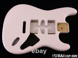 NEW Replacement BODY for Fender Stratocaster Strat, SATIN NITRO HSH, Shell Pink