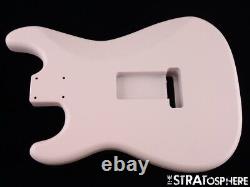 NEW Replacement BODY for Fender Stratocaster Strat, SATIN NITRO HSH, Shell Pink