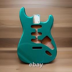 NEW Strat BODY for Fender Strat Alder Gloss Metallic Ocean Turquoise Guitar SSS NEW Strat BODY for Fender Strat Alder Gloss Metallic Ocean Turquoise Guitar SSS