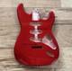 New Strat Body For Fender Strat Alder Metallic Candy Apple Red Guitar Sss Gloss
