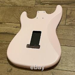 NEW Strat BODY for Fender Strat Alder Shell Pink Stratocaster SSS