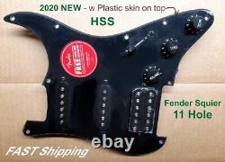 NEW T/O 2022 FENDER SQUIER Fat Strat HSS STRATOCASTER Pick guard LOADED Tested
