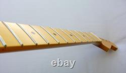 NEWithStratocaster Neck-(43mm) Nut Width/ 22 JUMBO/Warmoth Bone Nut/fits Fender