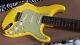 New Fender 1962 Stratocaster Custom Shop Relic Aged Graffiti Yellow 7.8lbs