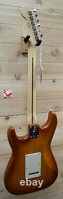 New Fender American Performer Stratocaster Electric Guitar Honey Burst withGigbag