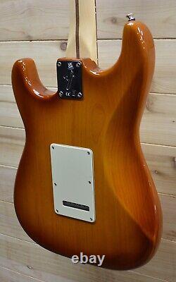 New Fender American Performer Stratocaster Electric Guitar Honey Burst withGigbag