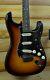New Fender American Ultra Luxe Stratocaster Two Tone Sunburst Withcase
