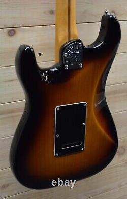 New Fender American Ultra Luxe Stratocaster Two Tone Sunburst withCase