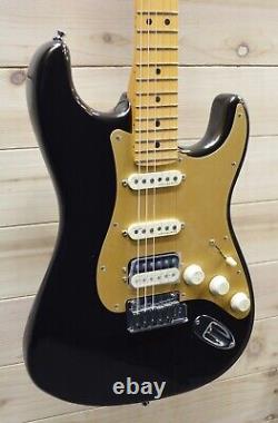 New Fender American Ultra Stratocaster HSS Electric Guitar Texas Tea withCase