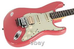 New Fender Custom Shop 1960 Relic Floyd Rose Stratocaster Fiesta Red