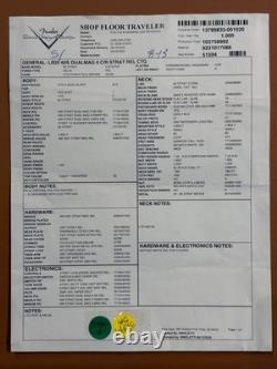 New Fender Custom Shop'60s Dual Mag Stratocaster Relic Candy Tangerine