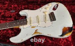 New Fender Custom Shop Limited-edition'67 Stratocaster Heavy Relic Aged Olympic