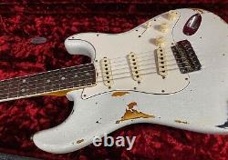 New Fender Custom Shop Limited-edition'67 Stratocaster Heavy Relic Aged Olympic