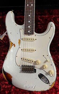 New Fender Custom Shop Limited-edition'67 Stratocaster Heavy Relic Aged Olympic