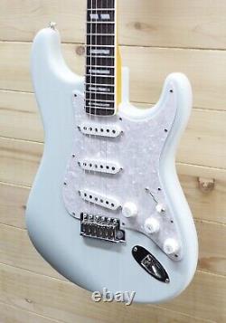 New Fender Kenny Wayne Shepherd Stratocaster Transparent Faded Sonic Blue withCase