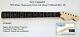New Fender Licenced Wd Music Stratocaster Strat Neck With Ebony Fretboard
