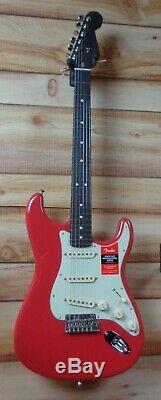 New Fender Ltd Ed American Professional Stratocaster Rosewood Neck Fiesta Red