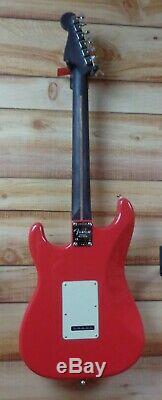 New Fender Ltd Ed American Professional Stratocaster Rosewood Neck Fiesta Red