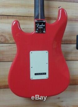 New Fender Ltd Ed American Professional Stratocaster Rosewood Neck Fiesta Red