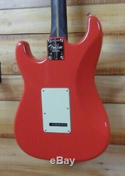 New Fender Ltd Ed American Professional Stratocaster Rosewood Neck Fiesta Red