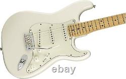 New Fender Player Series Stratocaster Polar White Maple Electric Guitar