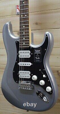 New Fender Player Stratocaster HSH Pau Ferro Fingerboard Silver