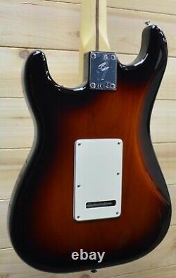 New Fender Player Stratocaster HSS Electric Guitar 3 Tone Sunburst