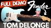 New Fender Tom Delonge Stratocaster Full Demo