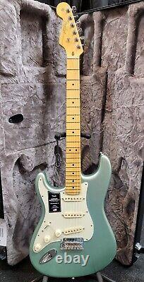 New, LEFTY Fender American Professional II Stratocaster Mystic Surf Green