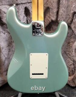 New, LEFTY Fender American Professional II Stratocaster Mystic Surf Green