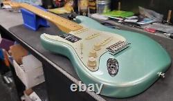 New, LEFTY Fender American Professional II Stratocaster Mystic Surf Green