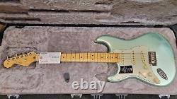 New, LEFTY Fender American Professional II Stratocaster Mystic Surf Green