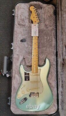 New, LEFTY Fender American Professional II Stratocaster Mystic Surf Green