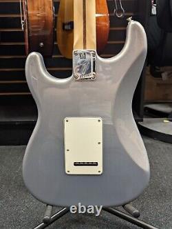 New! Open Bix Fender Player Stratocaster Silver, Pau Ferro, with Free Shipping