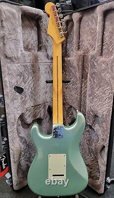 New Open Box Fender American Professional II Stratocaster MN Mystic Surf Green